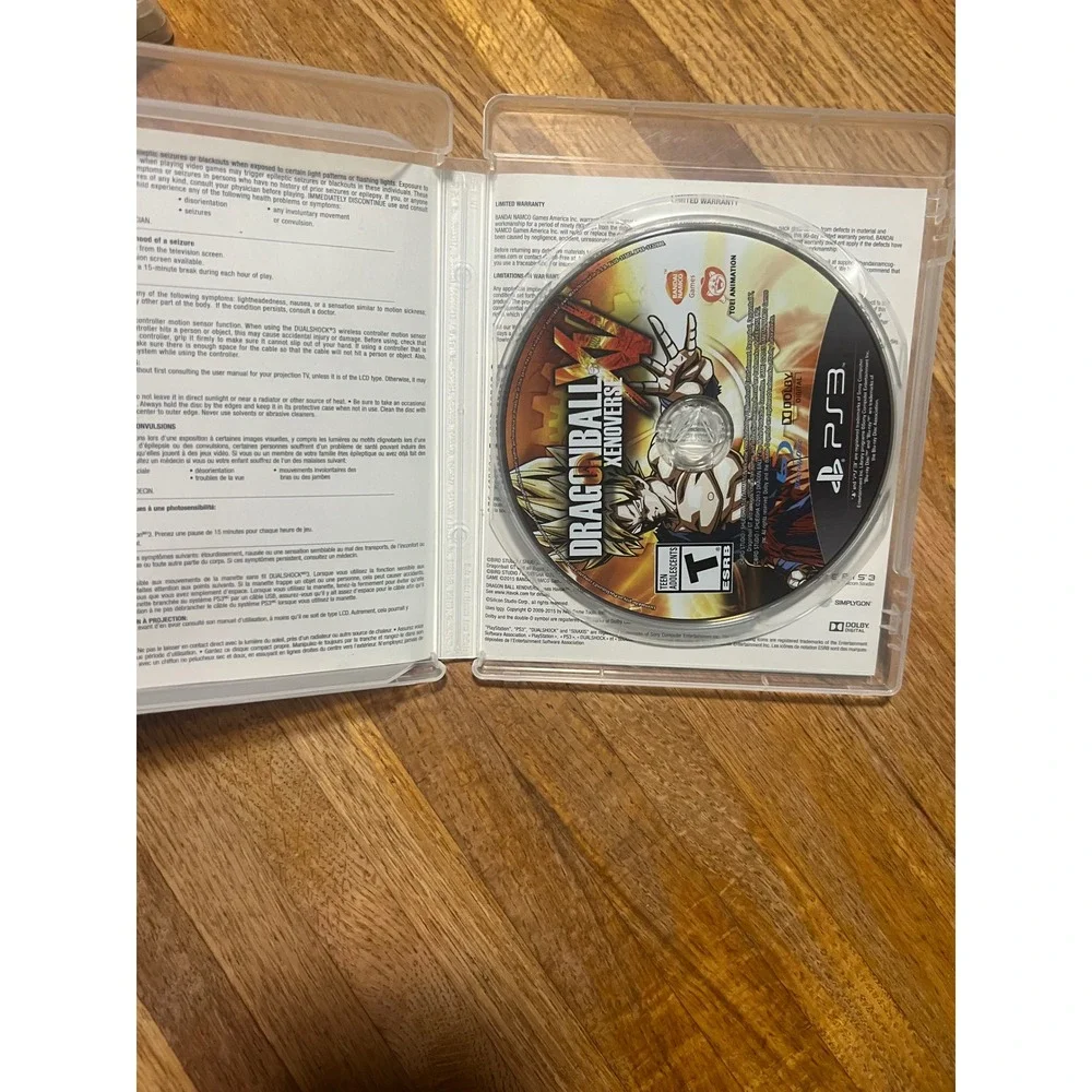 Dragon Ball Xenoverse Sony PlayStation 3 PS3 Game Bandai Namco fighting RPG T